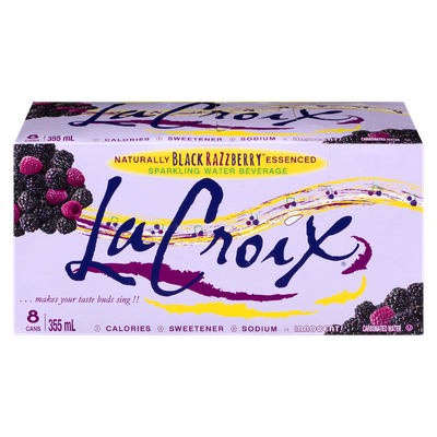 La Croix Sparkling Water - Black Razzberry