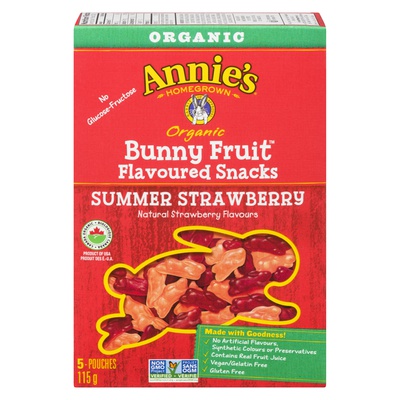 Annie's - Organic Strawberry Flavoured Snack