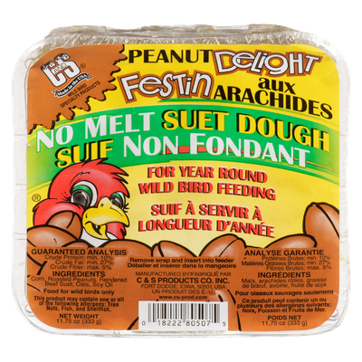 C&S - Peanut Delite Suet for Birds