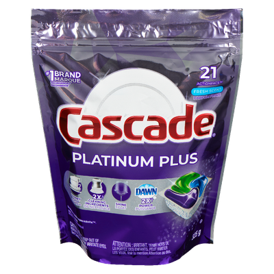 Cascades - Platinum Plus Dishwasher Pods