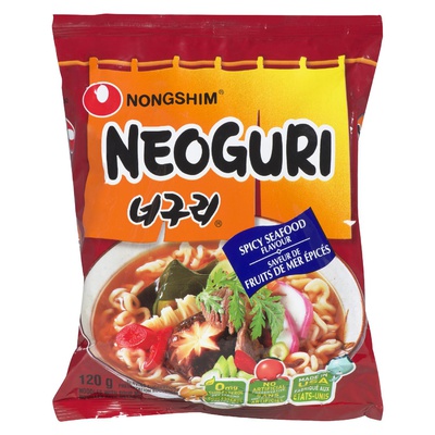 NongShim - Neoguri Spicy Seafood Flavour Noodles