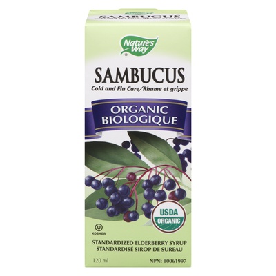 Nature's Way - Elderberry Sambucus Cold & Flu Syrup