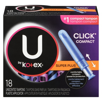 U KOTEX TAMPONS - SUPER PLUS