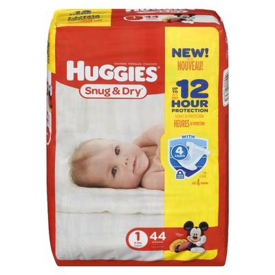 HUGGIES JUMBO SNUG-STEP 1
