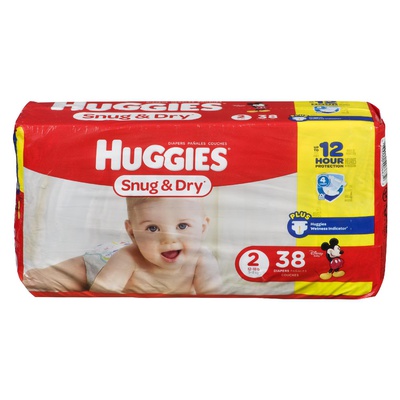 HUGGIES JUMBO SNUG-STEP 2