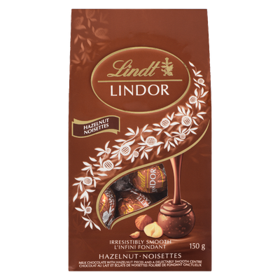 Lindt Lindor - Milk Chocolate with Hazelnut