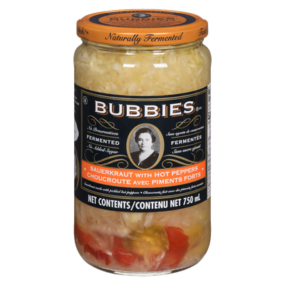 Bubbies - Sauerkraut With Hot Peppers