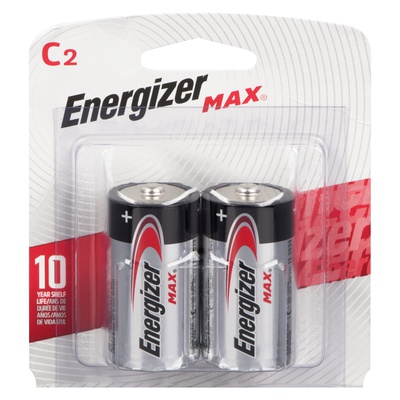 ENERGIZER MAX BATTERY C-2