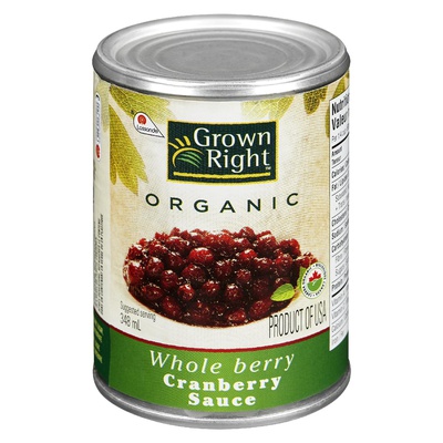 G.R. ORG.WHLE CRANBERRY Sauce