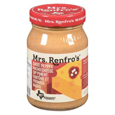 Mrs. Renfro's - Nacho Cheese Dip with Ghost Pepper - Very Hot