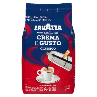 Lavazza - Crema E Gusto Whole Bean Coffee