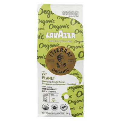 Lavazza - Tierra Light Roast Organic Ground Coffee