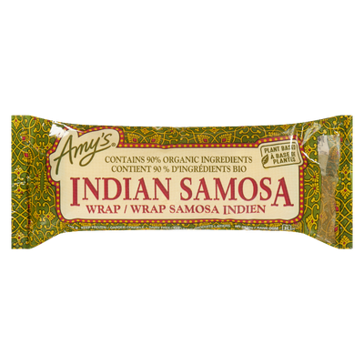 Amy's Indian Samosa Wrap