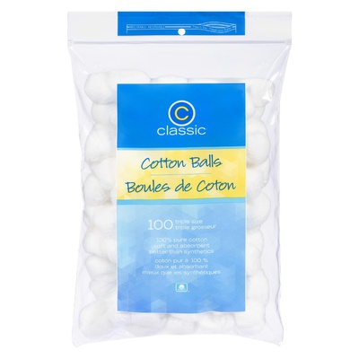 CLASSIC COTTON BALLS 100PCS