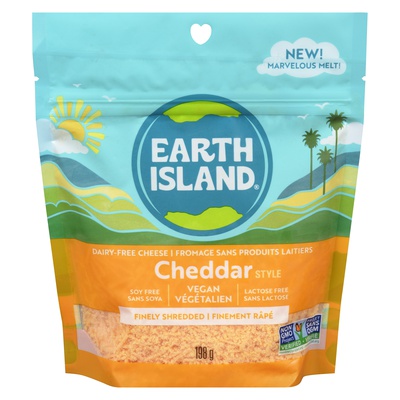 Earth Island - Vegan Cheddar Style Shreds