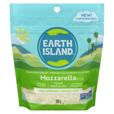 Earth Island - Vegan Mozzarella Style Shreds