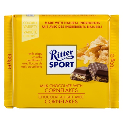 Ritter Sport - Milk Chocolate with Cornflakes