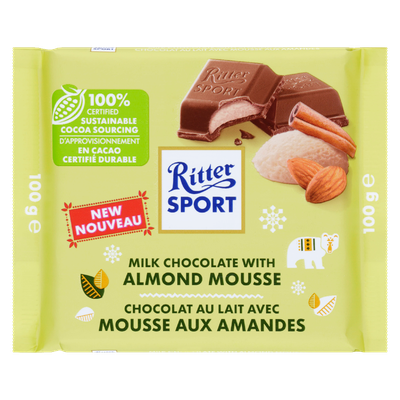 Ritter Sport - Milk Chocolate with Almond Mousse