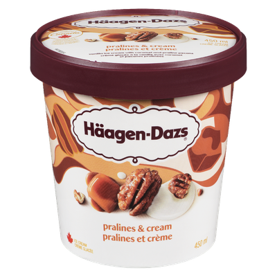 Haagen Dazs Ice Cream - Pralines & Cream