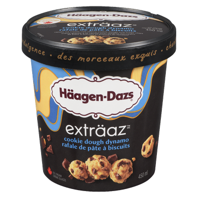 Haagen Dazs Ice Cream Extraaz - Cookie Dough Dynamo