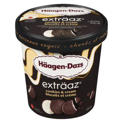 Haagen Dazs Ice Cream Extraaz - Cookies & Cream