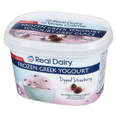 REAL DAIRY G. YOGURT DIPPED STRAWBERRY