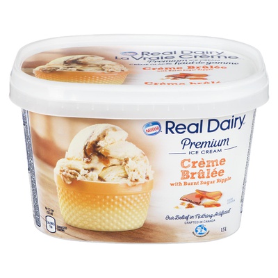 REAL DAIRY I/C-CRM BRULEE