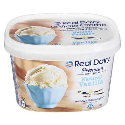 REAL DAIRY I/C-NAT VANILLA