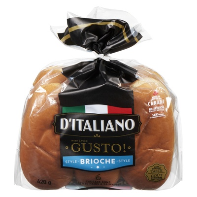 D' Italiano Brioche Sausage Buns