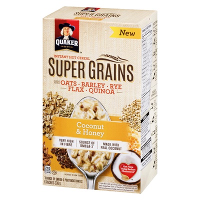 QUAKER SG COCONUT HONEY OATMEAL