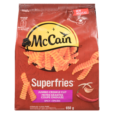 McCain - Jumbo Spicy Crinkle Cut Fries