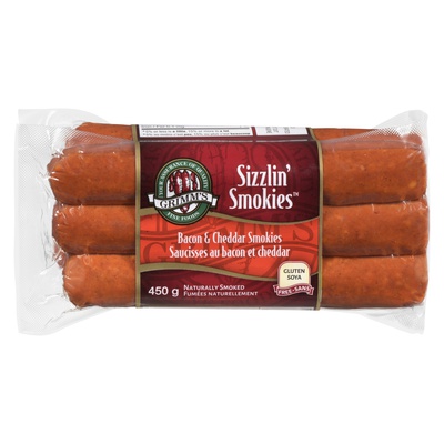 GRIMM'S SIZZLIN' CHEDDAR BACON