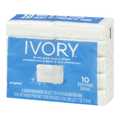 Ivory - Original Bar Soap, Family 10 Pack