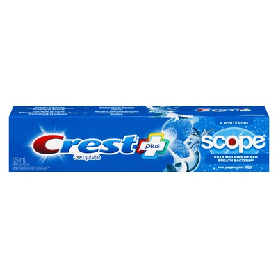 CREST+ SCOPE TOOTHPASTE COOL PEPPERMINT