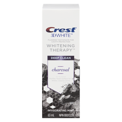 Crest - 3D White Whitening Therapy Toothpaste, Charcoal