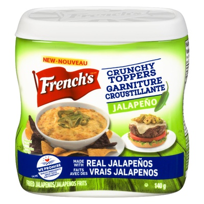 FRENCHS CRUNCHY JALAPENO TOPPERS