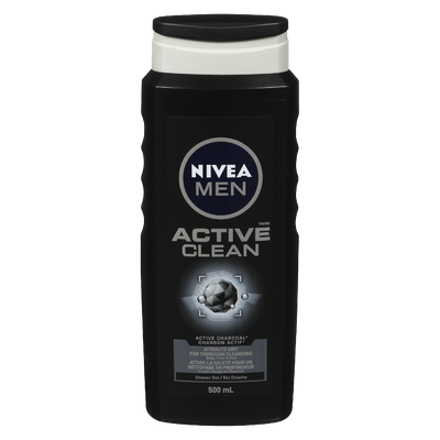 Nivea - Active Charcoal Shower Gel for Men