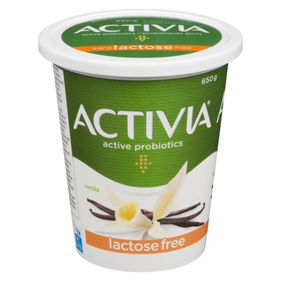 Activia Lactose Free Vanilla Yogurt