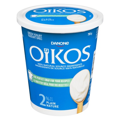 Oikos - Plain Greek Yogurt - 2%