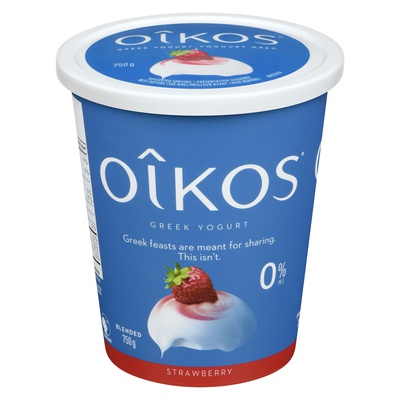 Strawberry Greek Yogurt - 0%