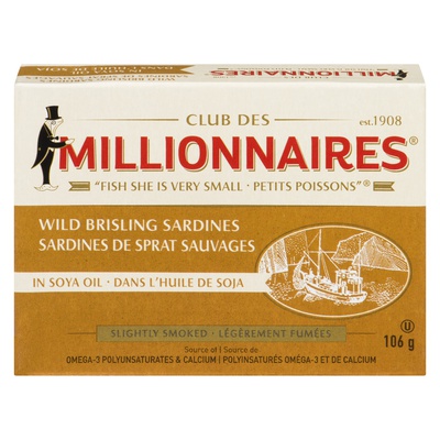 Millionaire's Club - Sardines in Soya Oil