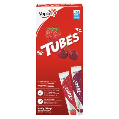 YOPLAIT TUBES STRW / Cherry 60g