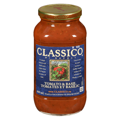 Classico - Tomato & Basil Spaghetti Pasta Sauce