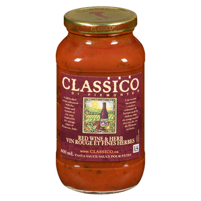 Classico - Di Piemonte Red Wine & Herb Pasta Sauce