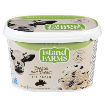 Island Farms Classic - Cookies and Cream Ice Cream