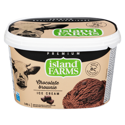 Island Farms - Chocolate Brownie Ice Cream