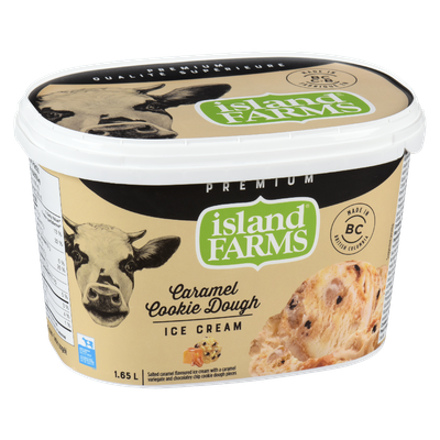 Island Farms - Premium Caramel Cookie Dough Ice Cream