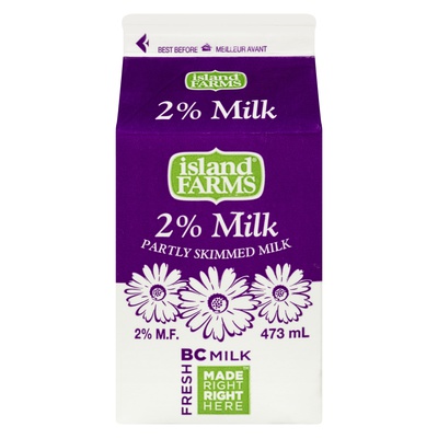 Island Farms - 2% Milk 473ml
