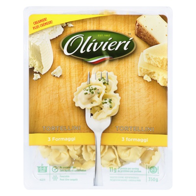 Olivieri - 3 Formaggi (Cheese) Tortellini