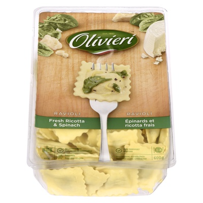 Olivieri - Fresh Ricotta & Spinach Ravoli